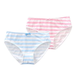 Blue Pink Striped Women Panties Underwear Briefs Cute Girls Janpan Anime Cosplay - Picture 1 of 13