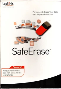 LapLink Safe Erase (for Windows XP, Me, Vista, Windows 7 ) with Serial Number - Picture 1 of 3