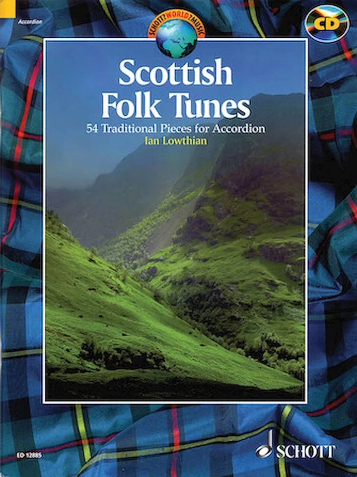 Scottish Folk Tunes - 54 Traditional Pieces for Accordion - Image 1 of 1