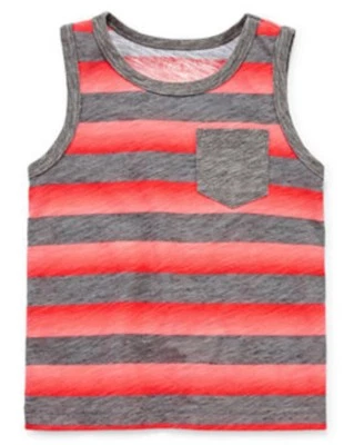 Okie Dokie Boy ~ Camiseta sin mangas ~ Con bolsillo ~ 18M ~ NUEVA con etiqueta Foto 1 de 2