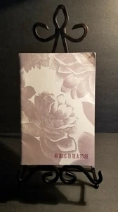 Vintage Nordstrom "40 Ways To Tie A Scarf" Booklet Copyright 1987 Great Graphics - Picture 1 of 9