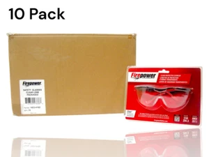 (10-PACK) Protective Clear Safety Glasses Firepower 1423-4182 Victor CSA Z94.3 - Picture 1 of 8