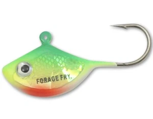 3 Packs Northland Forage Minnow Fry 1/16 OZ Super Glow Perch Ice Fishing Jigs - Picture 1 of 3