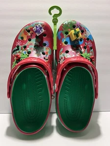 NEU Disney Weihnachten Crocs rot grün M9 W11 Disney Parks Schuhe - Bild 1 von 7