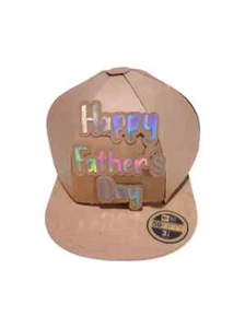 Father's Day CardStock Cap Baseball Cap gift box, Hat Treat Gift Box HandMade - Picture 1 of 6