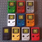 Original Nintendo gameboy DMG01-System-GlassScreenBlack Buttons-Pick Shell Color