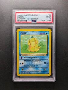2000 Pokemon ENTON - 1. Edition - 65/82 - Team Rocket DE - PSA 9 - Bild 1 von 2