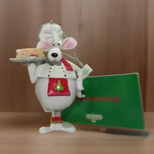 3 adornos diferentes de resina de ratones caprichosos nuevos con etiquetas - Imagen 1 de 23