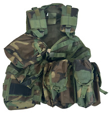 Safariland SPEAR ELCS Load Bearing Vest w/Pouches Woodland Camo DELTA SEAL