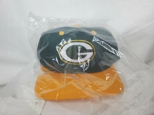 SEALED VTG Green Bay Packers Baseball Cap Snapback Adult Size NFL Game Day - Picture 1 of 4