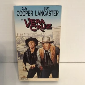 Vera Cruz Gary VHS 1954 Western Cooper Burt Lancaster - Picture 1 of 3