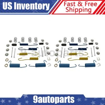 Kit de herrajes de freno de tambor delantero trasero para Falcon Ford 1967 1968 1969 1970 Foto 1 de 3