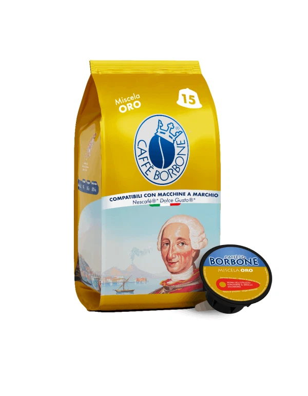 60 Capsule Caffè Borbone Nescafè DOLCE GUSTO miscela ORO - Immagine 1 di 1