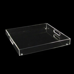 Acrylglas TABLETT, mit Rand und Griffmulden hochwertig super Qualität NEU (1479) - Bild 1 von 1