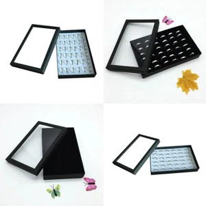 US 1 Pack 36 Slots Ring Box Storage Show Case Jewelry Display Holder Organizer - Picture 1 of 20