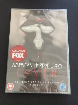 American Horror Story Coven DVD Third Season New & Sealed - Image 1 of 2