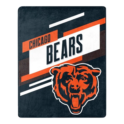 NFL Oversized Silk Touch Throw- Bears (55"x 70") Cover