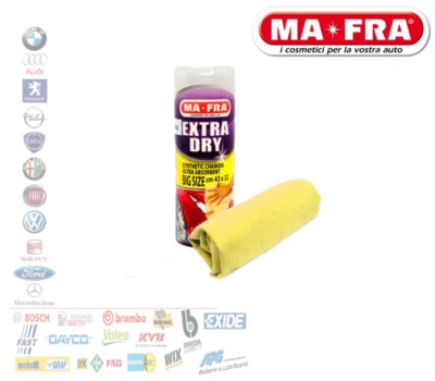MA-FRA EXTRA DRY PANNO SINTETICO ULTRA ASSORBENTE ASCIUGA AUTO CAMPER MOTO 0243