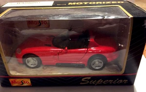 Maisto Superior Red Dodge VIPER RT/10 Pull-Back Motorized Die Cast Car - Picture 1 of 3