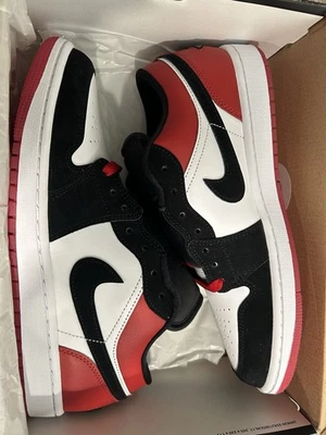 Air Jordan 1 Low SE “BLACK TOE” 2025         IB8971 106 Size 9 Men’s - Image 1 of 4