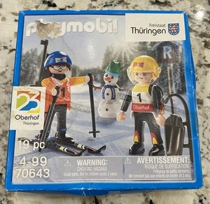 SELTEN RARITÄT PLAYMOBIL Oberhof 2023 Wintersport limitiertes Sonderset 70643 Germany  - Bild 1 von 5