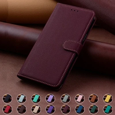 For iPhone 17 Pro Max/Air/16/15Pro Max Phone Leather Wallet Card Flip Case Cover - Image 1 of 4