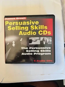 Shamus Brown PERSUASIVE SELLING SKILLS Audio CD Set. NLP Sales Training. - Picture 1 of 3