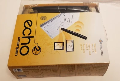 Livescribe Echo Smartpen 2GB APX-00008 Includes Grid Notebook Brand New - Image 1 of 4