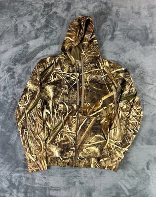Sudadera con Capucha Camuflada RedHead De Colección Para Hombre Pequeña Cremallera Completa Realtree Equipo de Caza al Aire Libre Foto 1 de 4