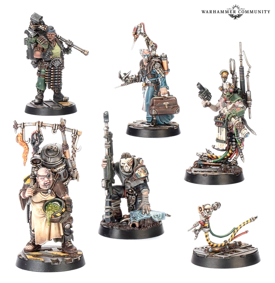 Necromunda: Underhive Hangers-on PREVENTA 12/20 Warhammer 40K Foto 1 de 1