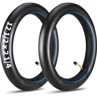 Fahrradschlauch 12 Zoll, 12.5x2.125, doppelt, Ventil, Kinderfahrrad, Reifen - Bild 1 von 2