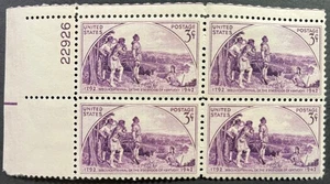 U.S. Scott #904, Plate Block of 4, Kentucky Statehood  150th Anniv., F-VF, MNH - Picture 1 of 2
