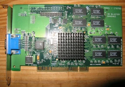 3DFX CT6760 Voodoo Banshee PCI  Video Card - Image 1 of 4