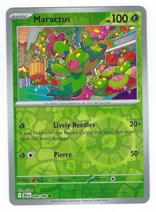 #008/086 Maractus | SV: Black Bolt Near Mint or Better - Picture 1 of 2