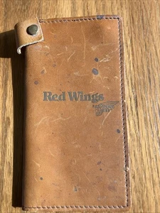 Red Wing Leather Wallet Rare - Imagen 1 de 7