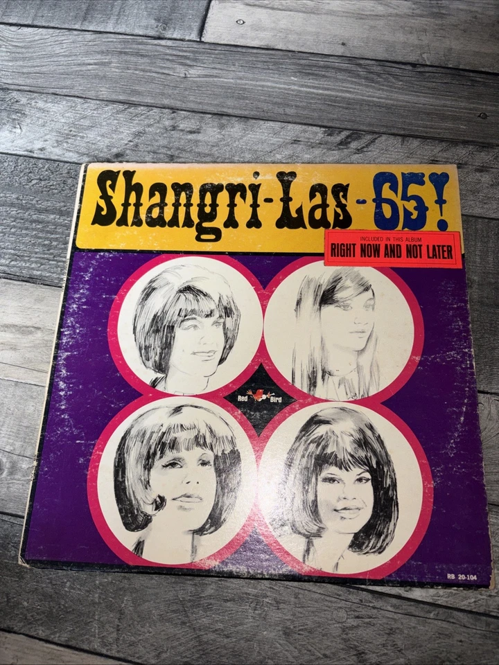The Shangri-Las - Shangri-Las 65! - 12” Vinyl Record LP - 1965 Red Bird US 1st Foto 1 de 4