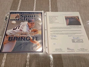 Justin Verlander Signed 2006 Sports Illustrated JSA Full Letter COA - Picture 1 of 13