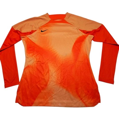 Nike Dri-Fit Women's Soccer Goal Keeper Futbol Jersey NWT Orange DH8226-819 - Image 1 of 4