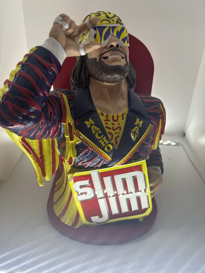 Slim Jim Macho Man Randy Savage 2021 Collector Series Display Holder WWE WWF WCW - Image 1 of 4