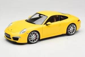 100061021 Porsche 911 991 Carrera S Racing Yellow Minichamps 1/18 - Foto 1 di 8