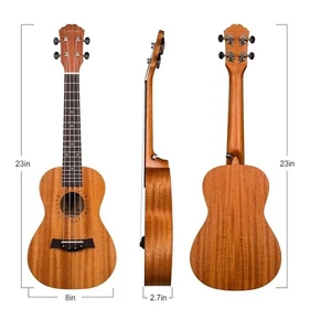 Joymusic 23" Concert Mahogany Ukulele Kit Natural Matt (UK-23S) - Picture 1 of 3