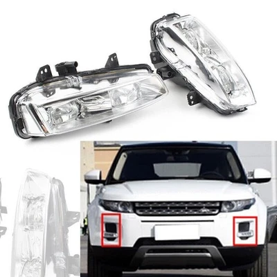 Front Bumper Fog Light LR026089 LR026090 Fit Land Rover Range Rover Evoque 12-15 - Image 1 of 4