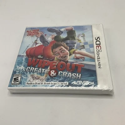 WIPEOUT CREATE & CRASH NINTENDO 3DS BRAND NEW FACTORY SEALED FAST SHIPPING  - Image 1 of 4