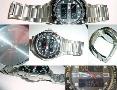 U.S. Polo Assn. US8462 Reloj Hombre Analógico/Digital Cuarzo Funciona Batería Nueva Foto 1 de 4