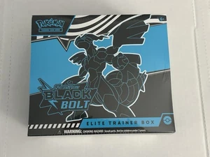 Pokemon Juego de Cartas Coleccionables Escarlata y Violeta Negro Bolt Elite Caja de Entrenador ETB - Imagen 1 de 2