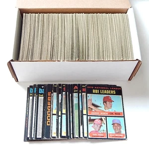 Juego de inicio de béisbol Topps 1971 (366 tarjetas diferentes) en muy buen estado $740 promedio en muy buen estado/ex banco - Imagen 1 de 7