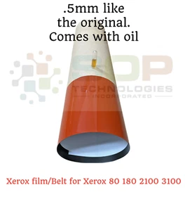 Ersatz Fixierfolie für Xerox Versant 80 180 280 2100 3100,5 mm + Öl - Bild 1 von 2