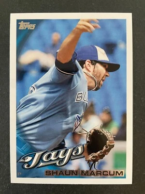 Shaun MARCUM 2010 Topps Update Series Baseball #US-34 Toronto Blue Jays - Image 1 of 2