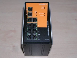 NEW - Weidmüller IE-SW-PL10M-3GT-7TX 1241290000 Managed Gigabit Ethernet Switch - Imagen 1 de 11