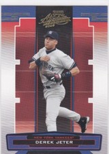 2005 Playoff Absolute #6 Derek Jeter Yankees Free Shipping!